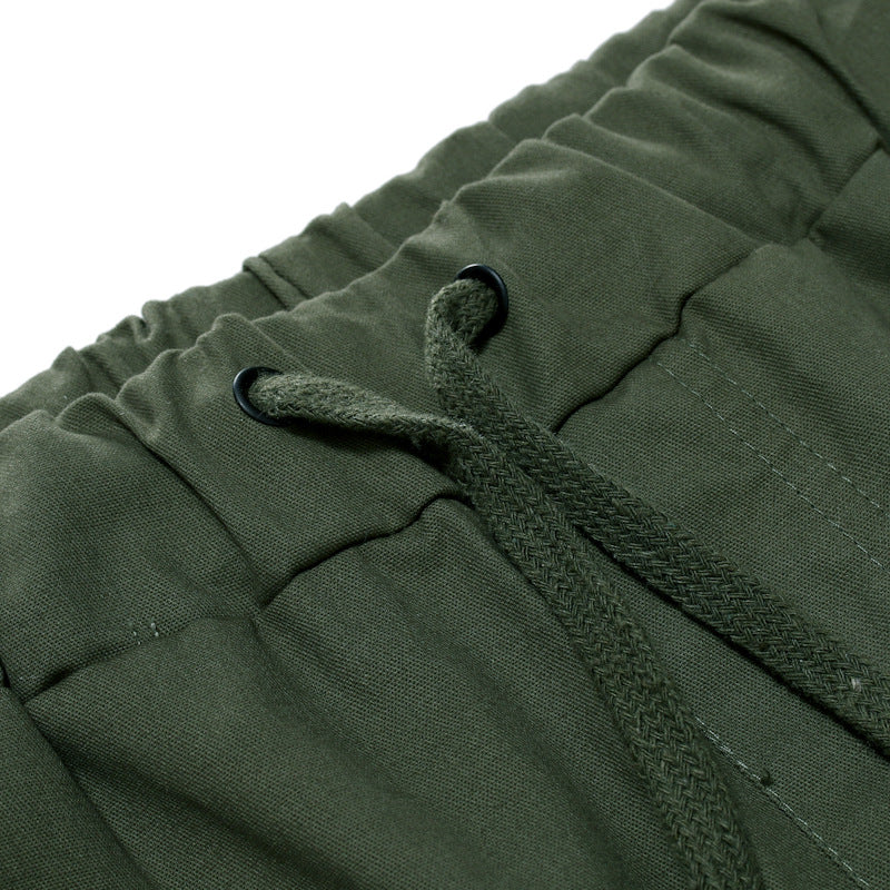 Cargoshorts für Herren – Elastischer Bund und Mehrere Taschen