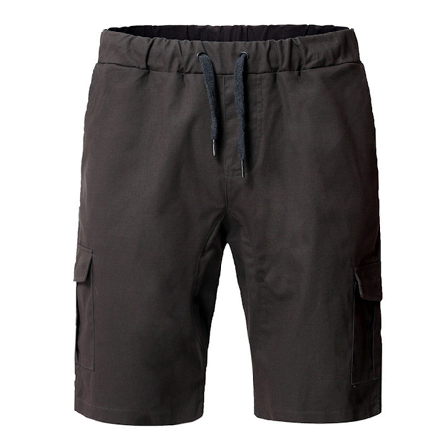 Cargoshorts für Herren – Elastischer Bund und Mehrere Taschen