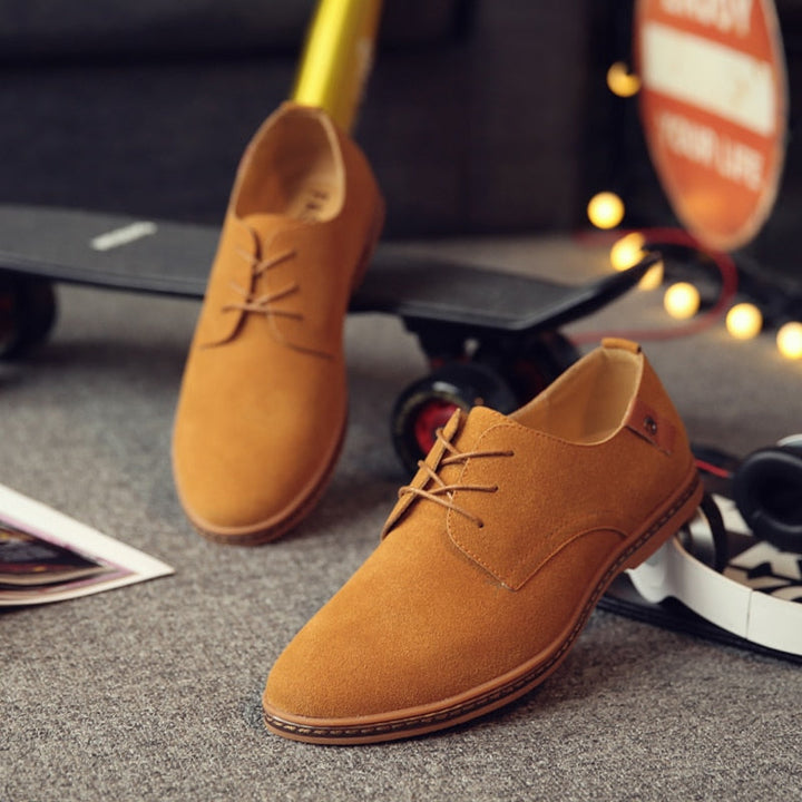 Lackiert Spitz Zehe Schnürung Oxford Schuhe für Herren | Geprägtes Einzelheiten