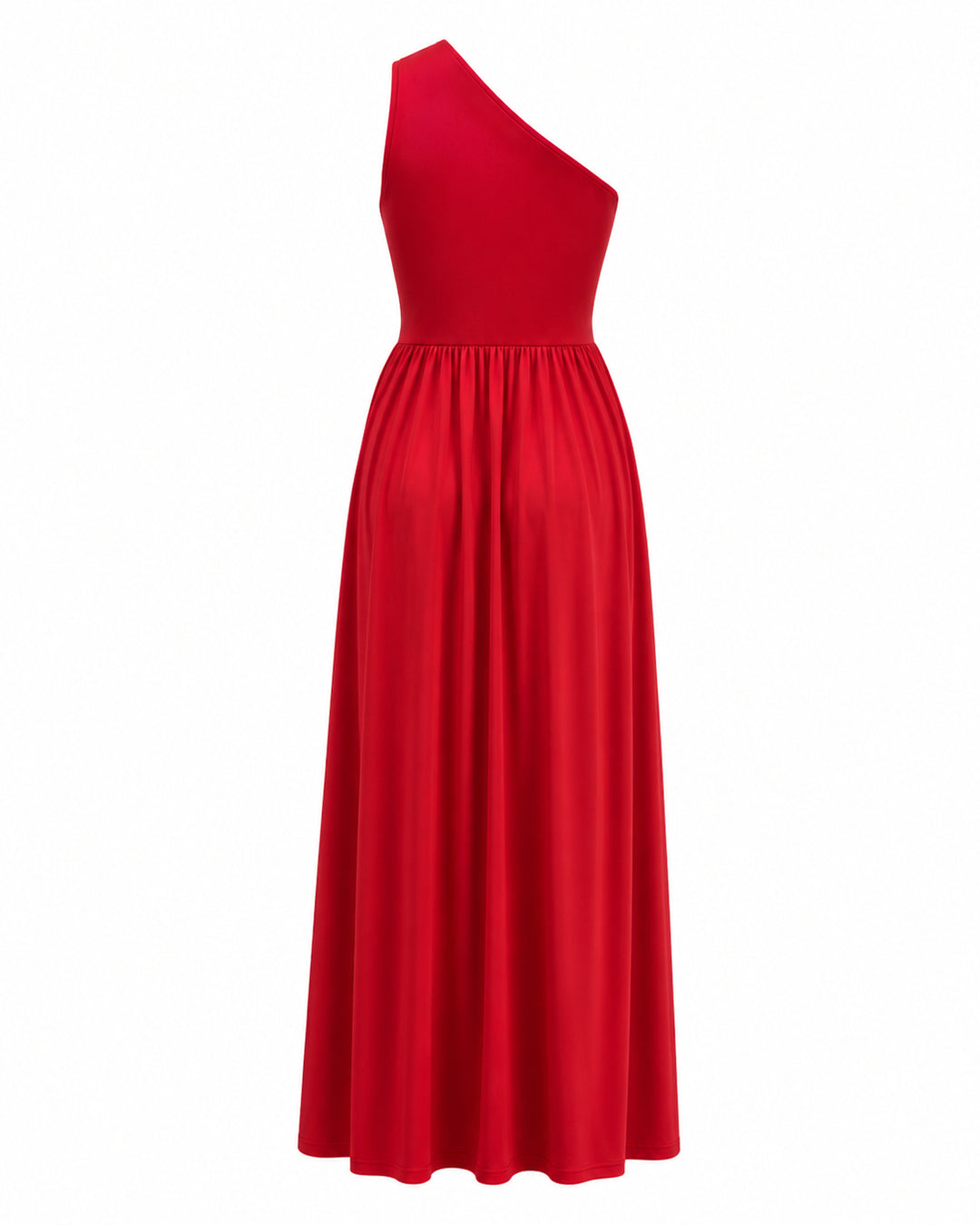 Abend-Maxikleid für Damen – Ein-Schulter-Design und mit Beinschlitz 6