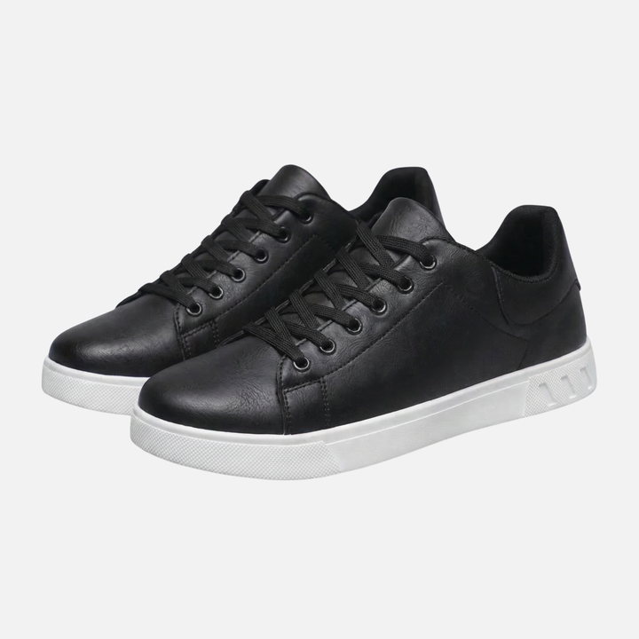 Atmungsaktive Synthetik Freizeit schmale Sneaker mit Perforation für Herren