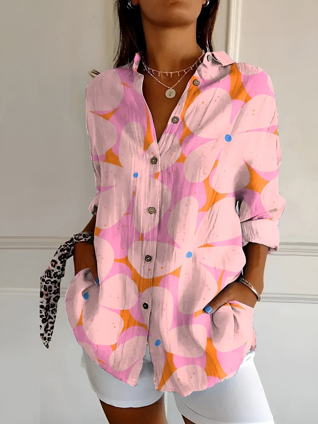 Baumwoll_Bluse_f_r_Damen_Florales_Muster_mit_Knopfleiste_6
