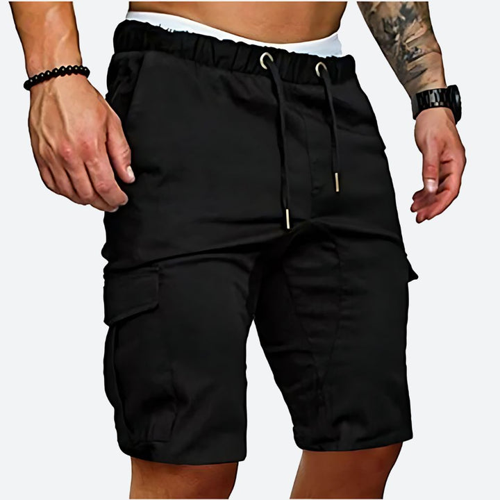 Baumwoll-Cargo-Shorts für Herren – Mit Klappentaschen und für Freizeit 3