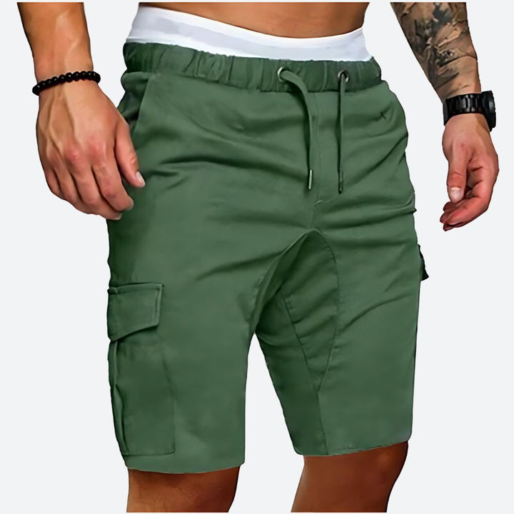 Baumwoll-Cargo-Shorts für Herren – Mit Klappentaschen und für Freizeit 5