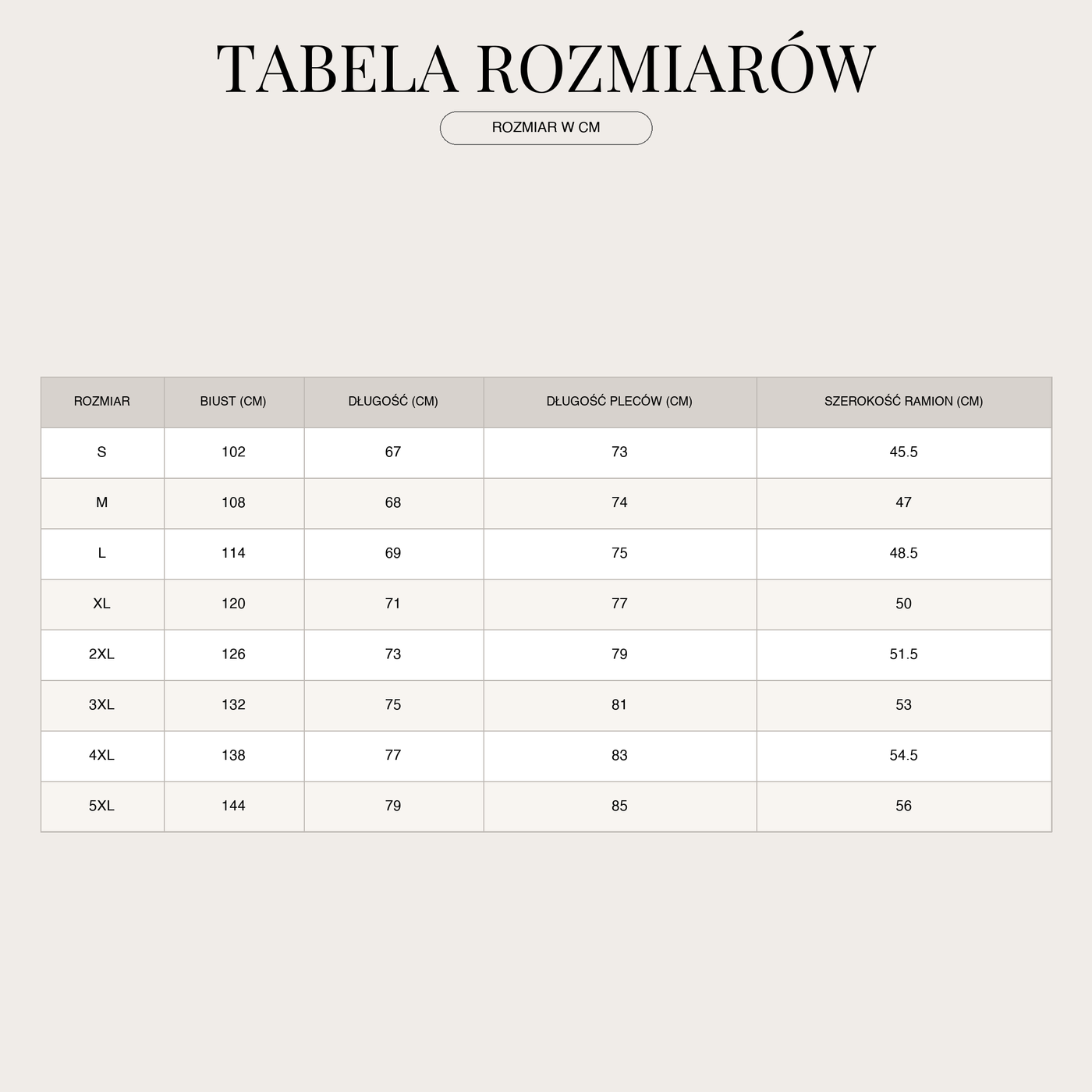 Baumwoll-Leinen-Bluse für Damen – Atmungsaktiv und Federleicht size chart