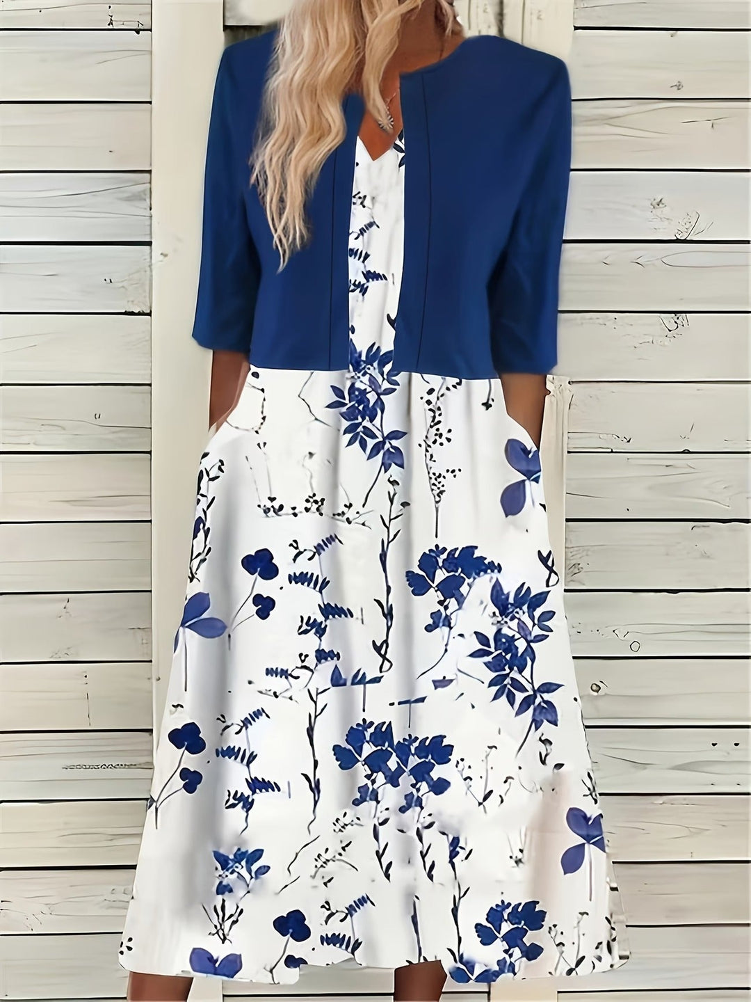 Blumenkleid für Damen – Luftiger Schnitt und für Alltag sowie Festlichkeiten 3
