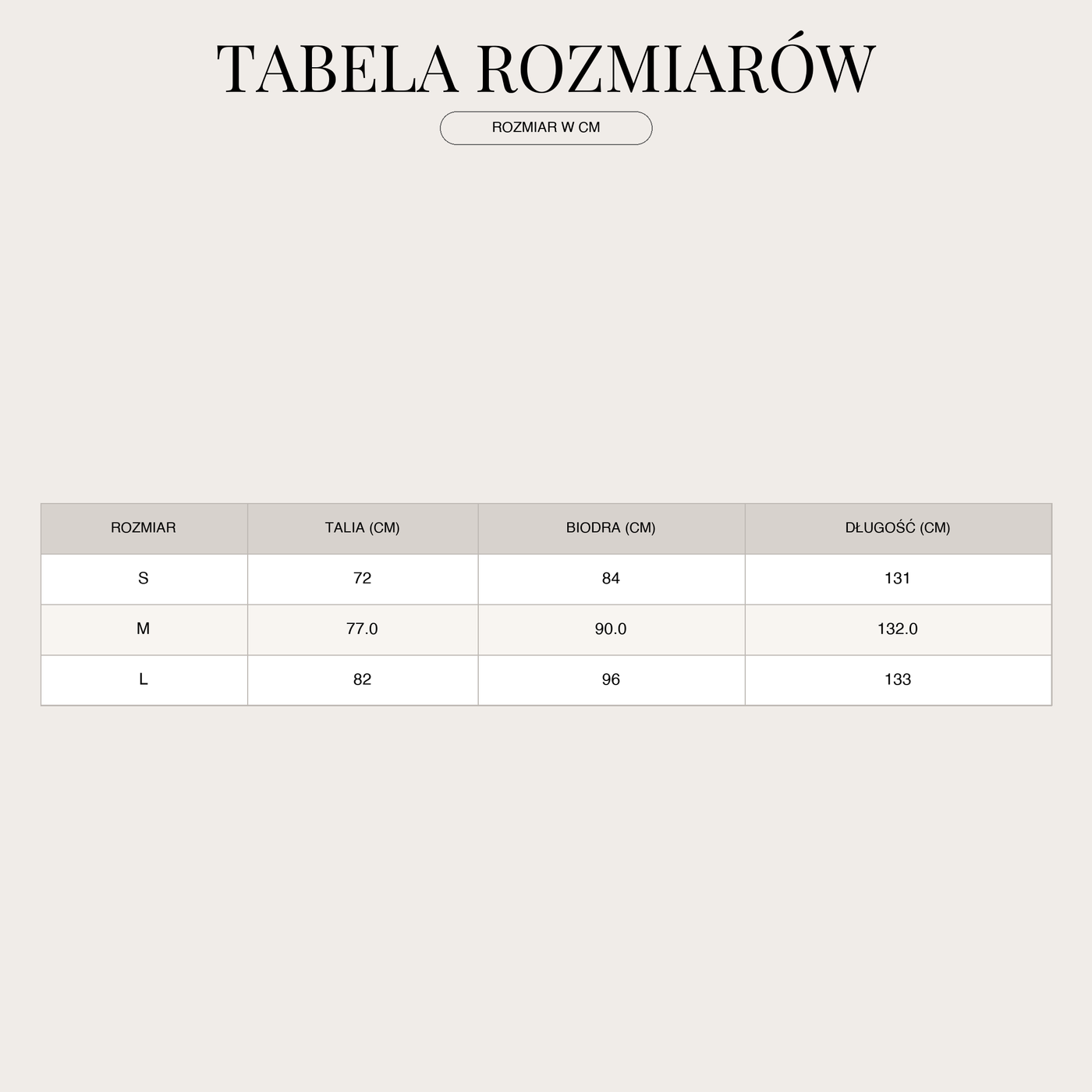 Sukienka maxi dla kobiet – w panterkę z wycięciami size chart