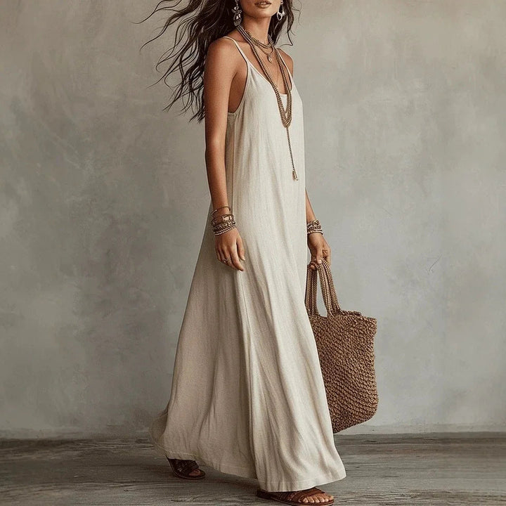 Cami-Maxikleid für Damen – Weiter Schnitt und Spaghettiträger 10