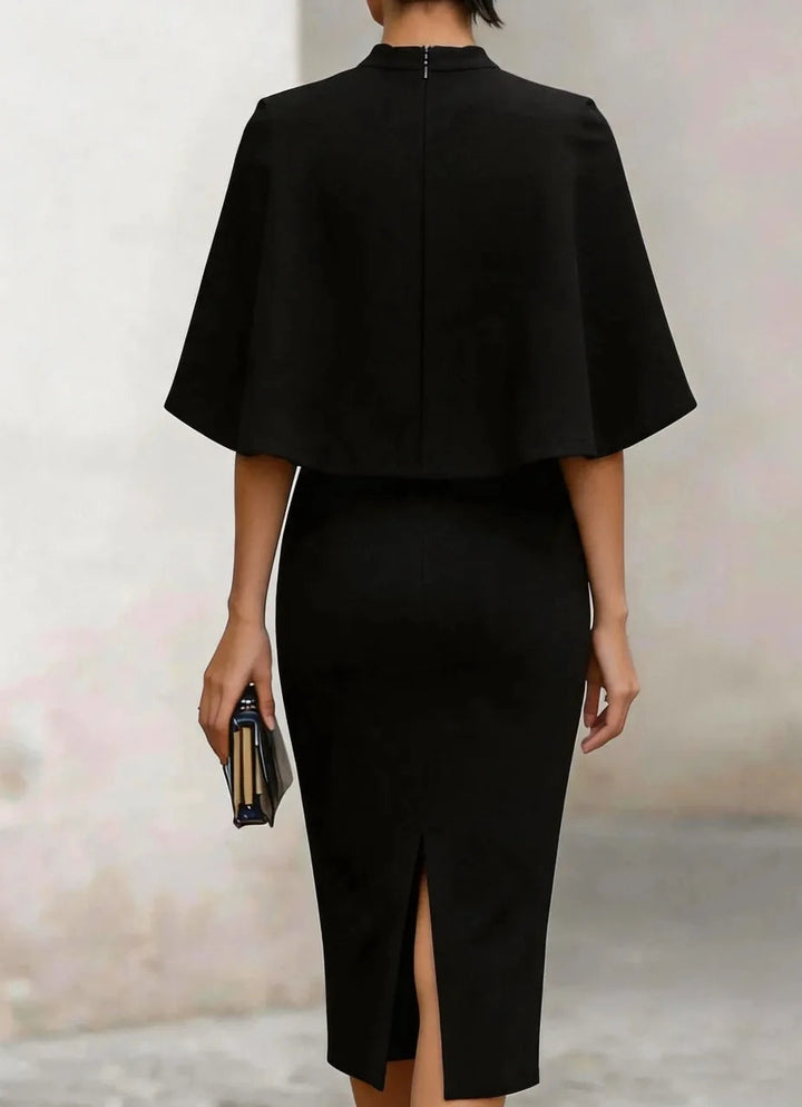 Cape-Ärmel-Kleid für Damen – Festlich mit besonderem Ärmeldesign 5