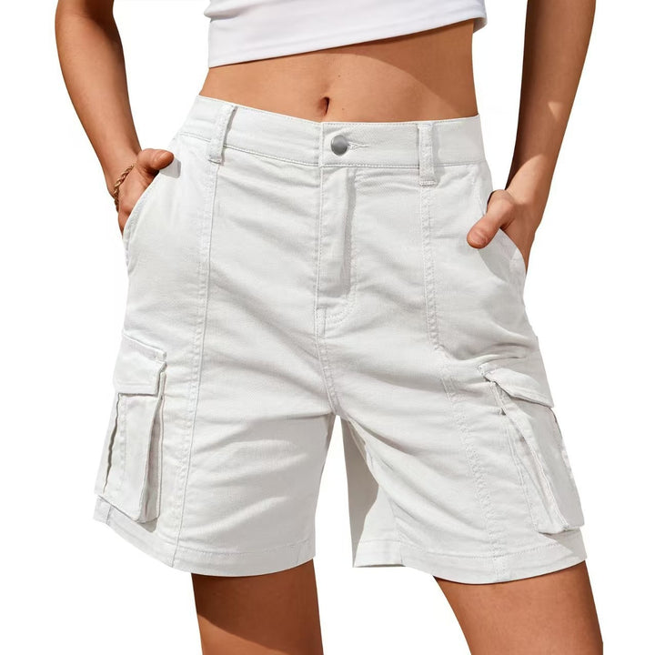 Cargo_Shorts_f_r_Damen_mit_Knopfverschluss_und_Cargotaschen_2