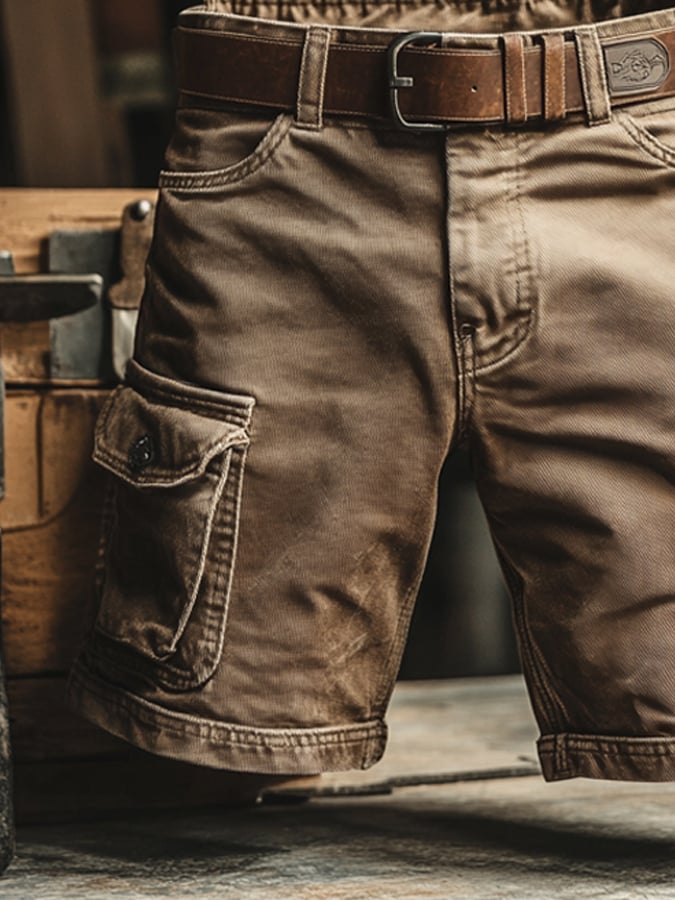Cargo Shorts fuer Herren 4