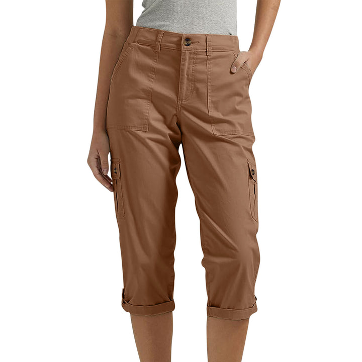 Cargo_verkuerzte_Hose_mit_Krempelsaum_fuer_Damen_3