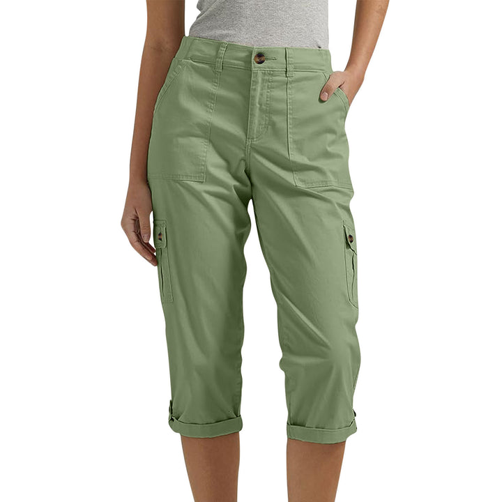 Cargo_verkuerzte_Hose_mit_Krempelsaum_fuer_Damen_4