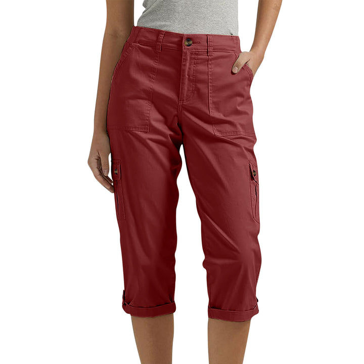 Cargo_verkuerzte_Hose_mit_Krempelsaum_fuer_Damen_9