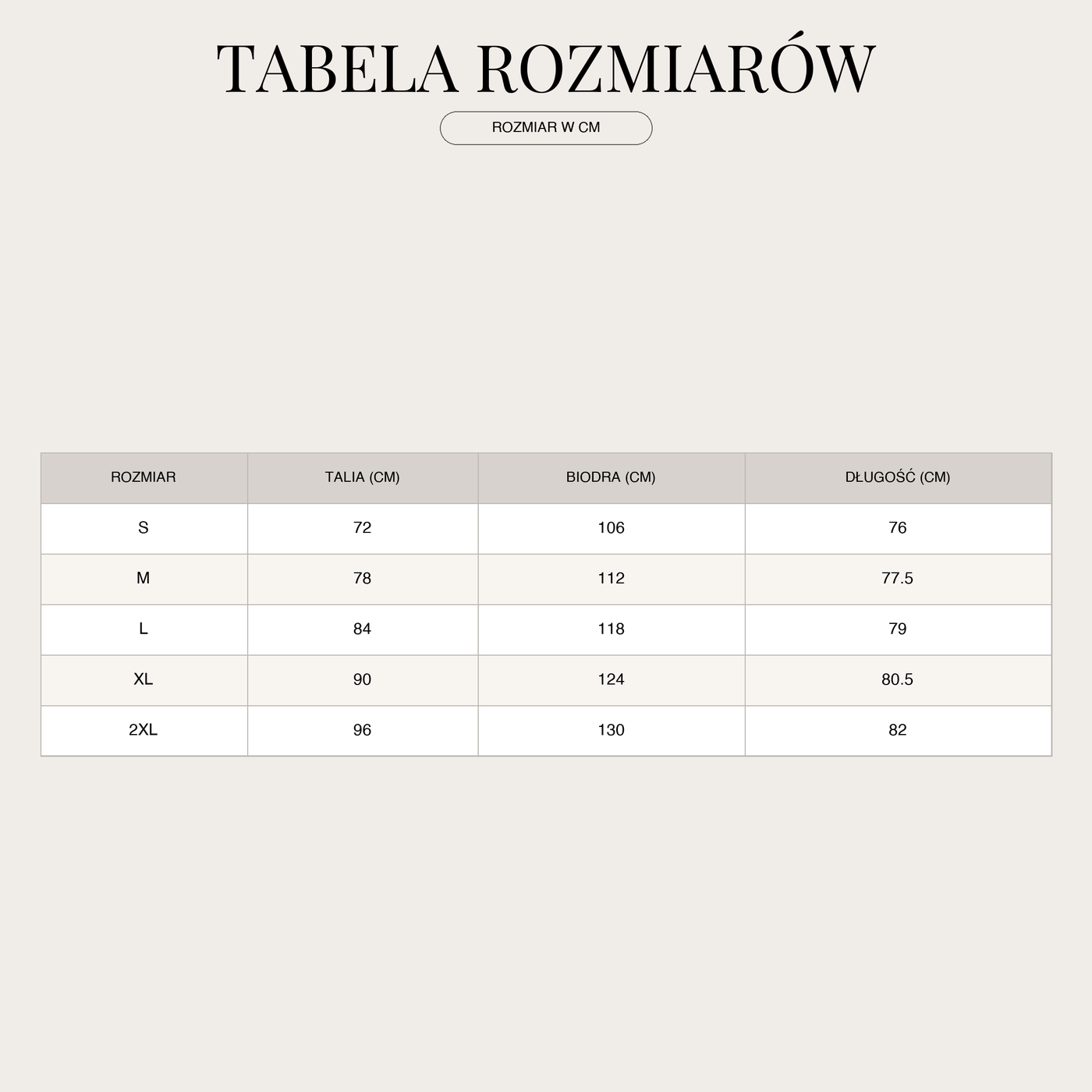 Spodnie cargo dla kobiet – skrócone z podwiniętym dołem i wieloma kieszeniami size chart