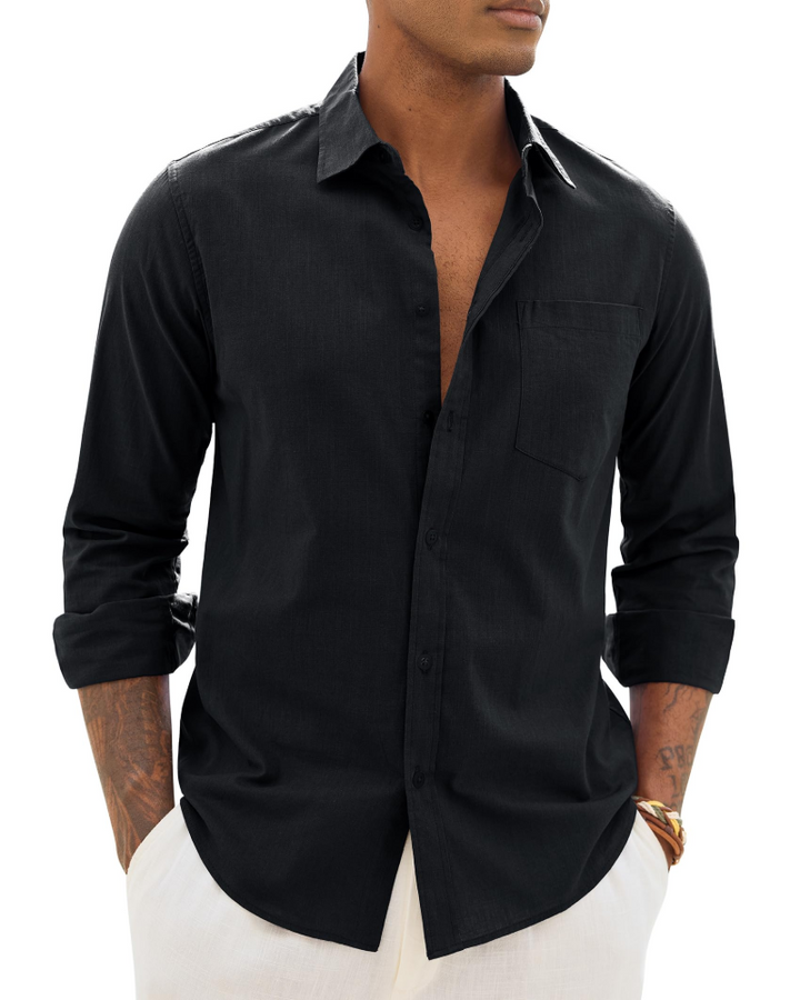 Casual_Baumwoll_Leinen_Hemd_fuer_Herren_Langarm_mit_Style_11