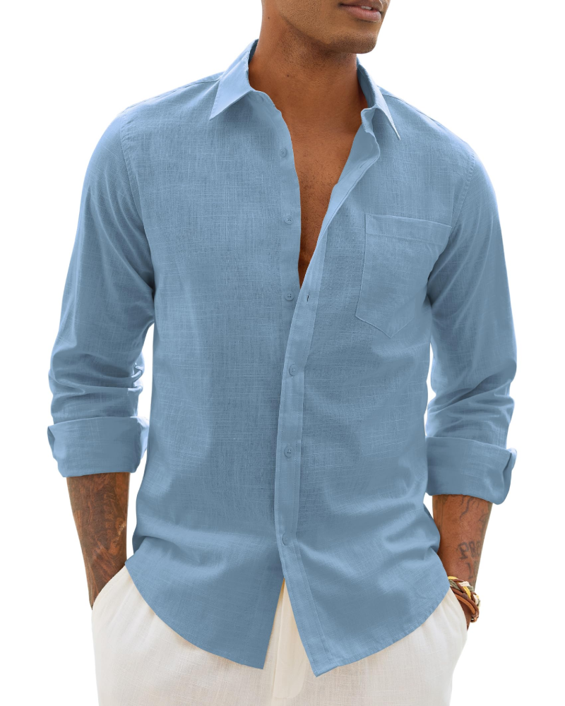 Casual_Baumwoll_Leinen_Hemd_fuer_Herren_Langarm_mit_Style_2