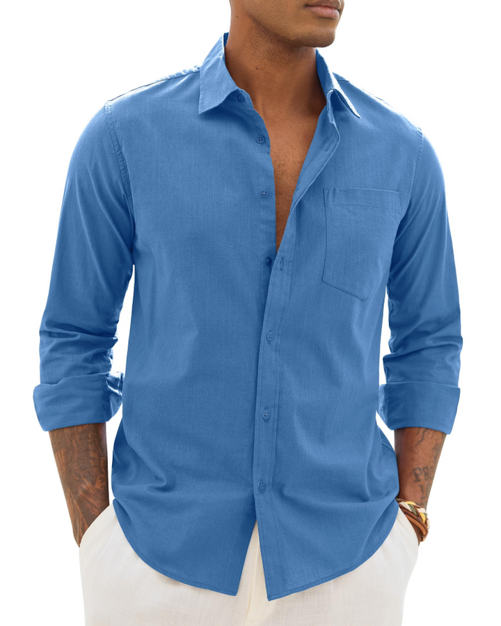 Casual_Baumwoll_Leinen_Hemd_fuer_Herren_Langarm_mit_Style_3