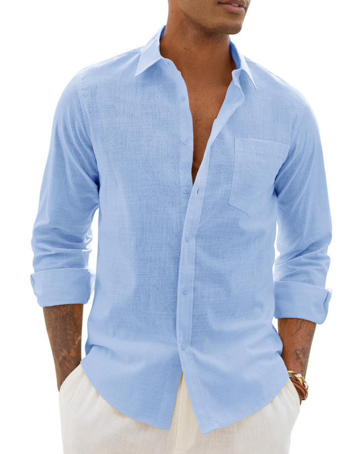 Casual_Baumwoll_Leinen_Hemd_fuer_Herren_Langarm_mit_Style_4