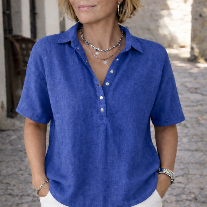 Chiffon-Bluse für Damen – Luftig & Elegant mit fließendem Schnitt 2