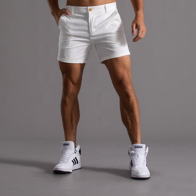 Chino Sommer Shorts fuer Herren 1