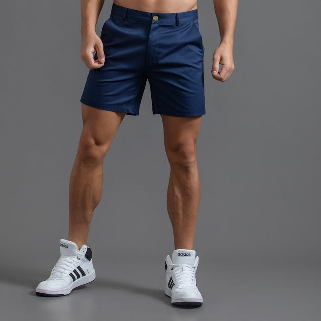 Chino Sommer Shorts fuer Herren 4