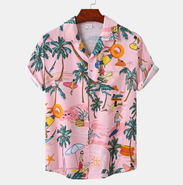 Classic Hawaii-Hemd für Damen – Tropischer Print & Boho 5