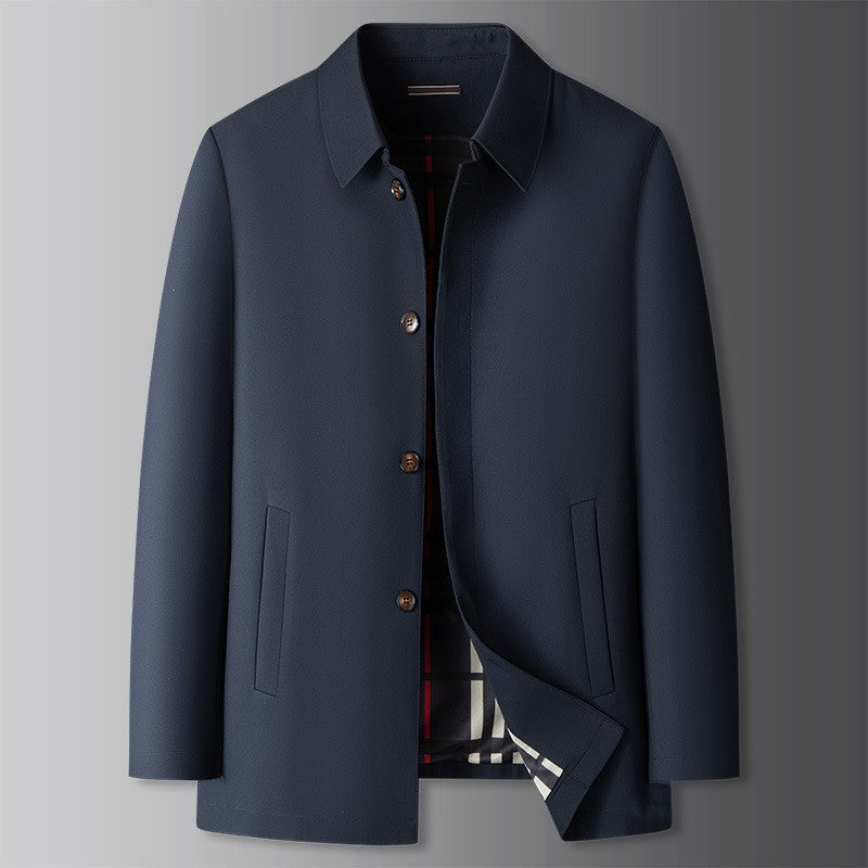 Classic Rain Coat für Herren – Wasserabweisend & Regenfest 1