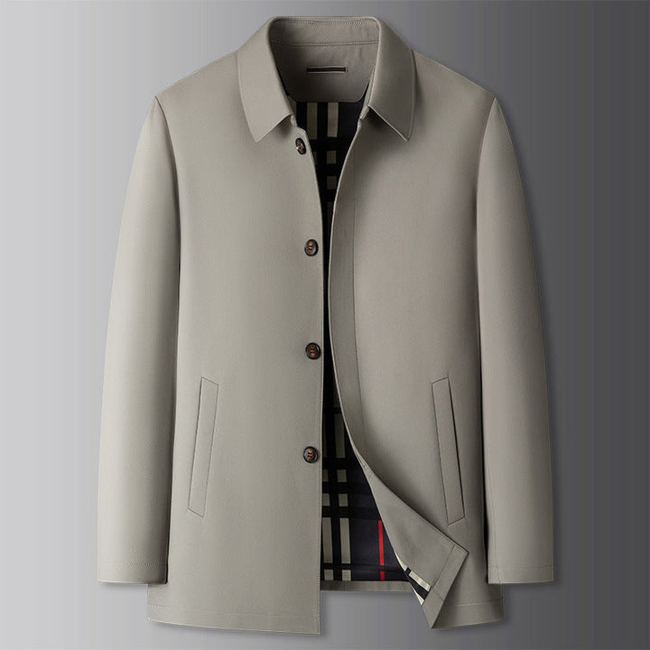 Classic Rain Coat für Herren – Wasserabweisend & Regenfest 2