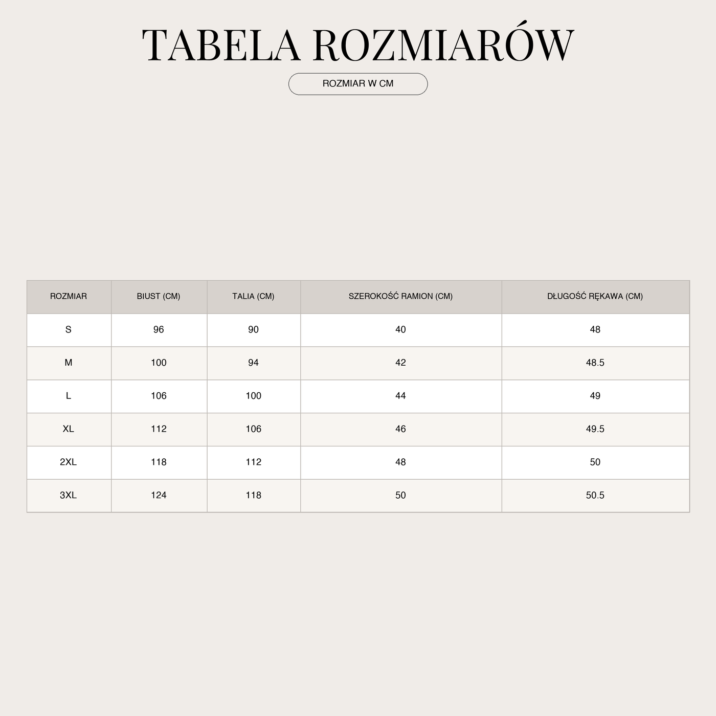 Classic Single-Breasted Roll-Up Blazer für Damen – Tailored size chart