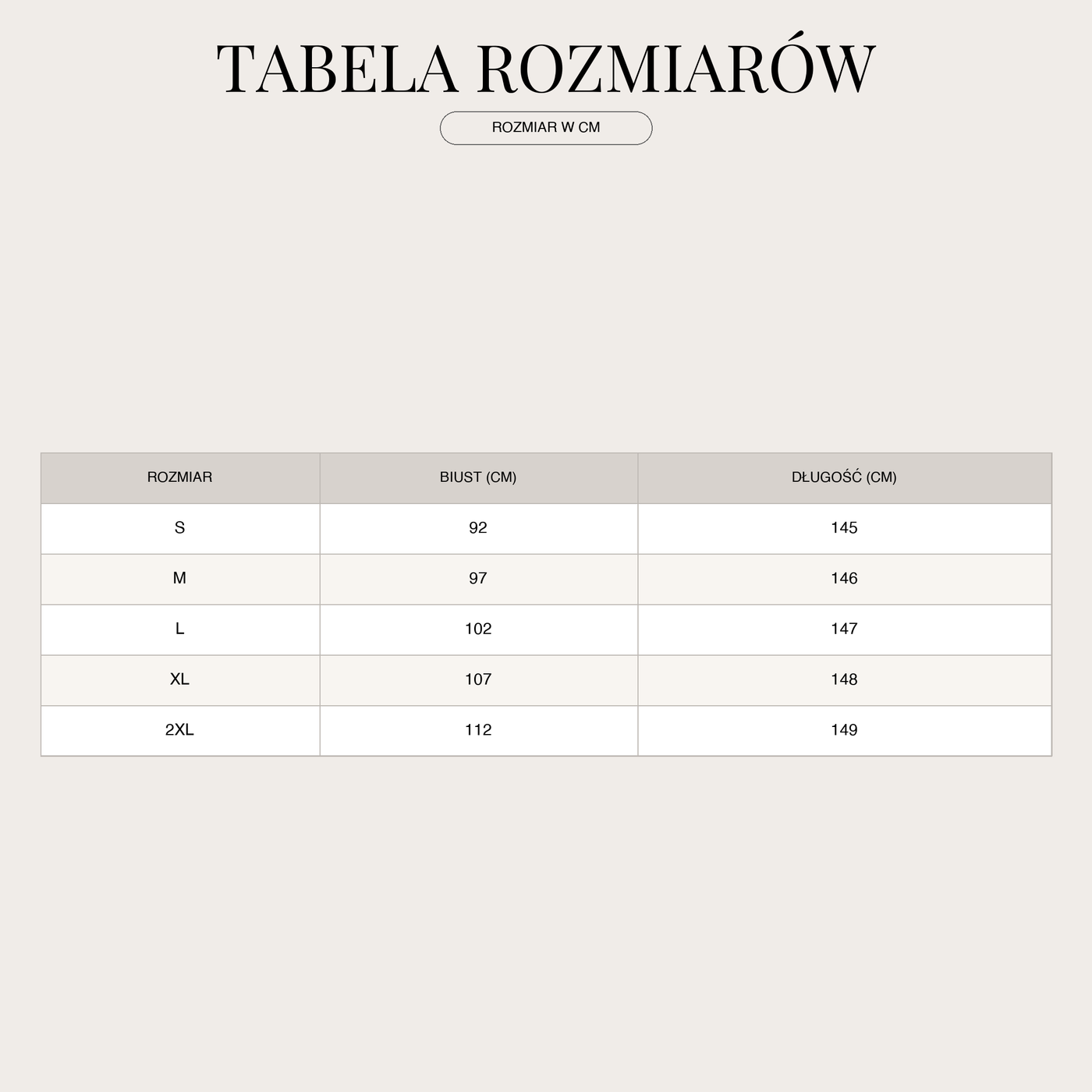 Damska sukienka maxi z kwiatowym wzorem, na jedno ramię, z rozcięciem z boku size chart
