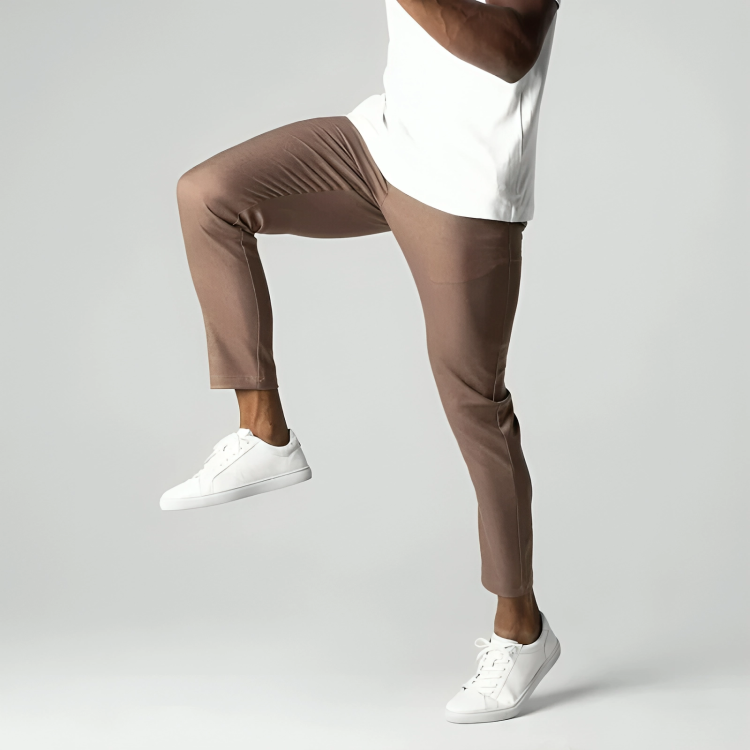 Dehnbare Chino-Hose für Herren | Schlanke Passform