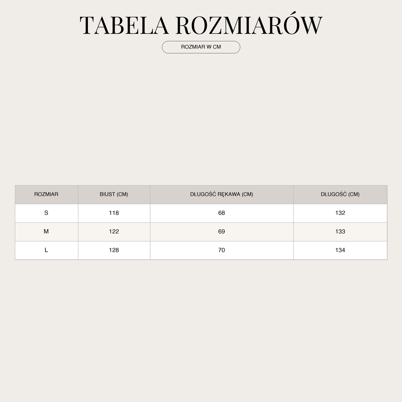 Double-Breasted Trench Coat für Damen – Gürtel & Reverskragen size chart
