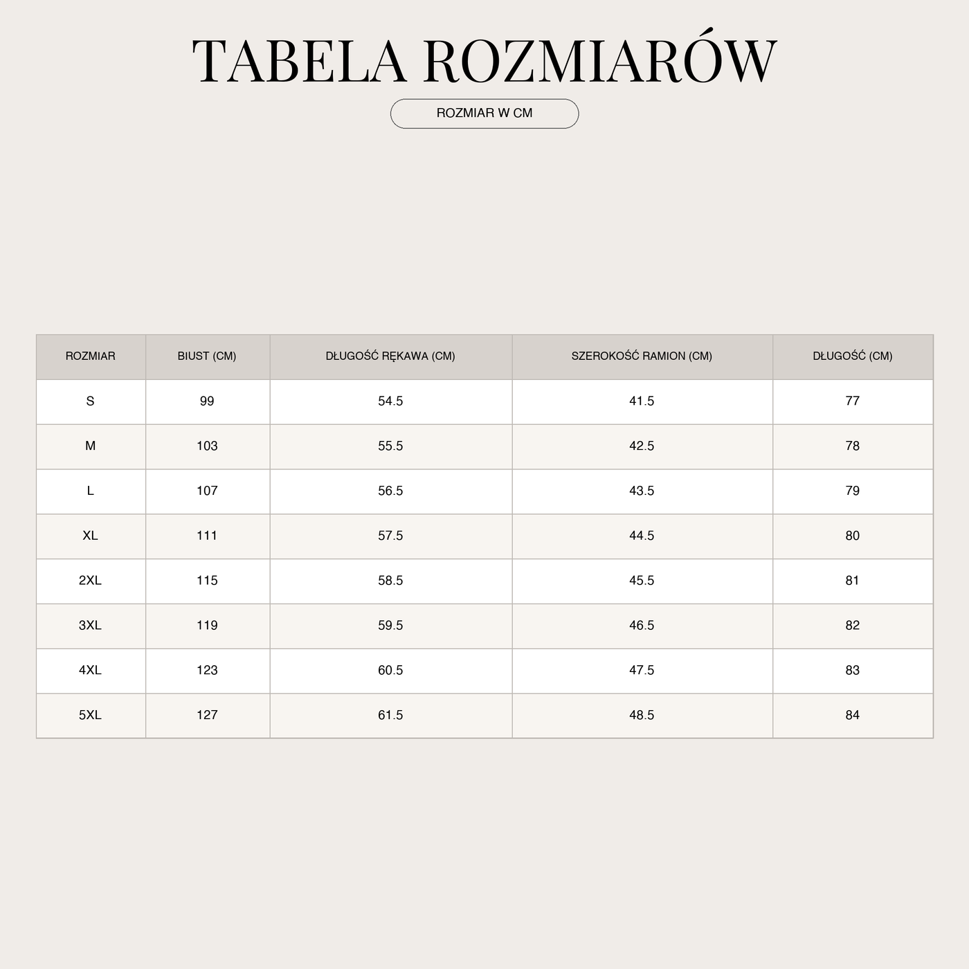 Eleganter Langer Regen-Parka für Damen – Wasserdicht & Atmungsaktiv size chart