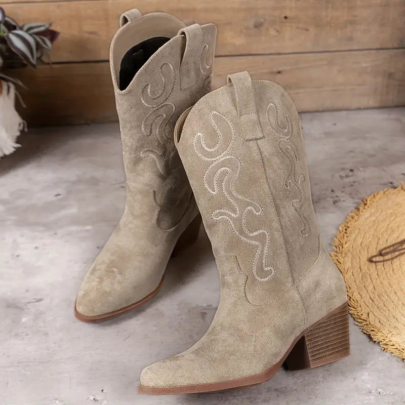 Enkel-Cowboystiefel für Damen – Elegant & Weich mit Stil & Komfort 5