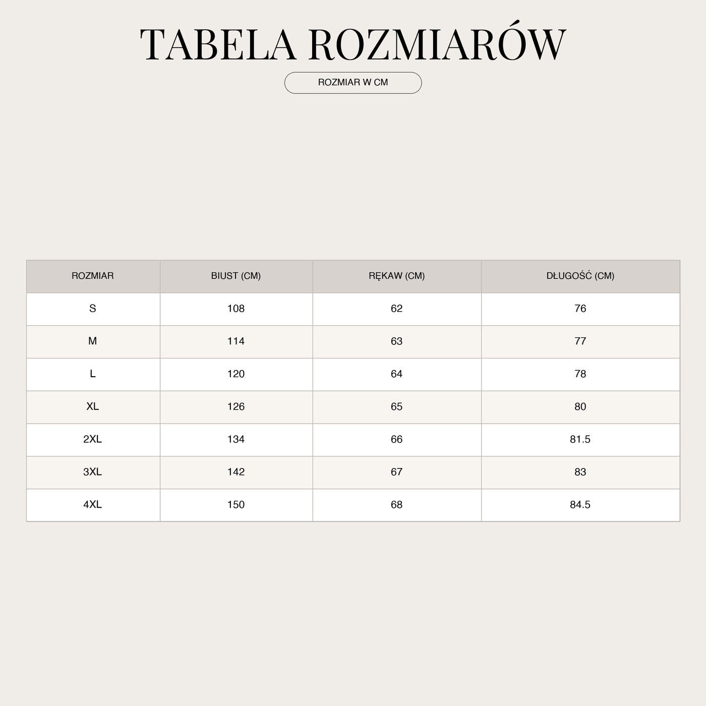 Relaxed Fit Shirt for Men | Long Sleeve size chart