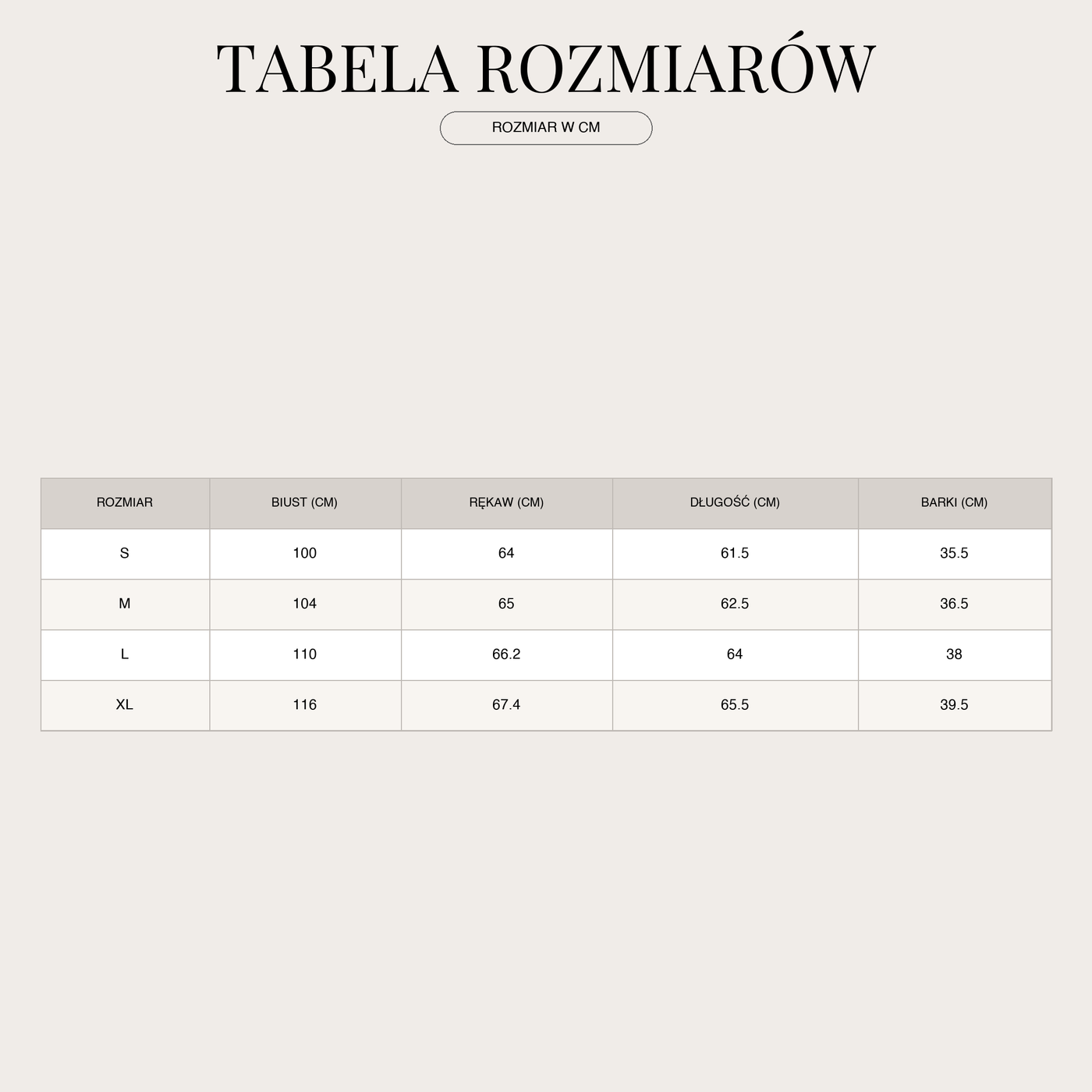 Faltenbluse für Damen | Langarm size chart