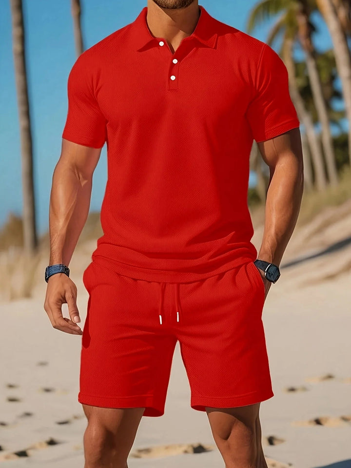 Polo_Komplett_Set_mit_Shorts_fuer_Sommer_und_Strand_fuer_Herren_2