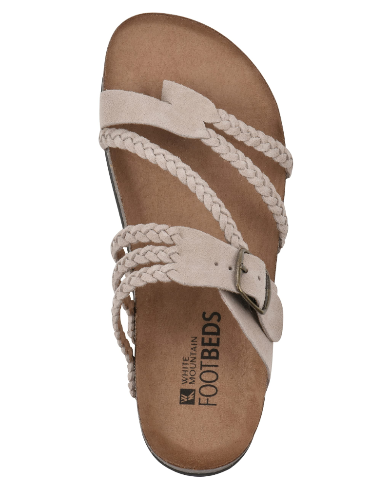 Geflochtene Sandalen für Damen – Mit Zehensteg und Komfort-Fußbett 5