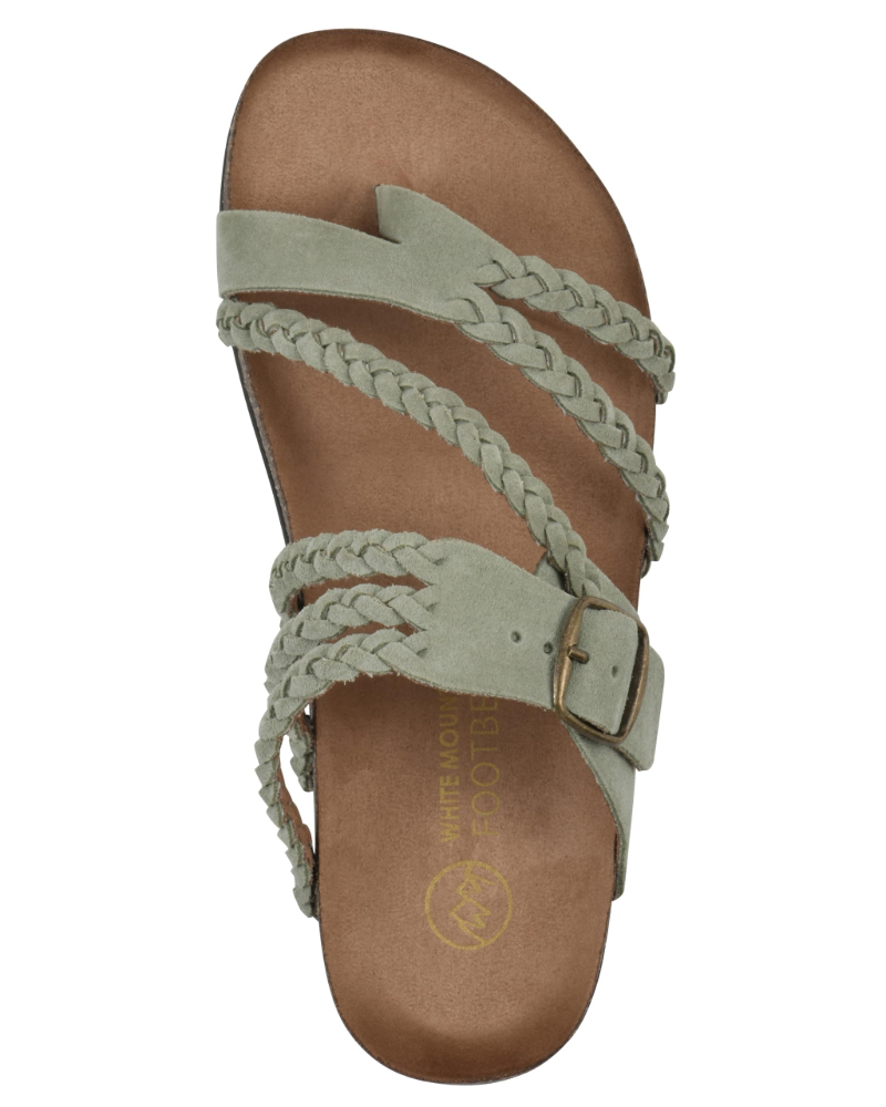 Geflochtene Sandalen für Damen – Mit Zehensteg und Komfort-Fußbett 6