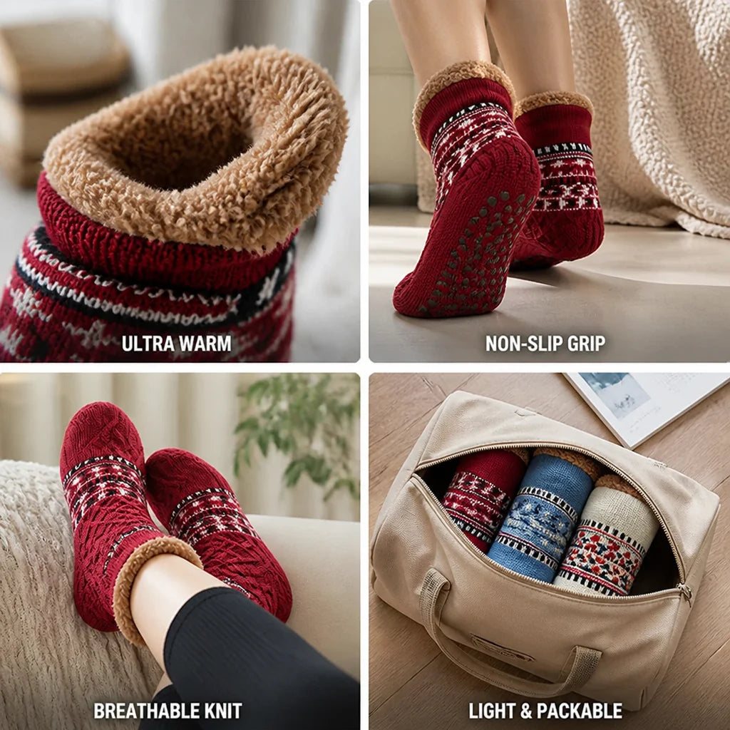 Cozy_warm_lined_ankle_socks_for_Women_With_non_slip_sole_for_comfort_at_home_3