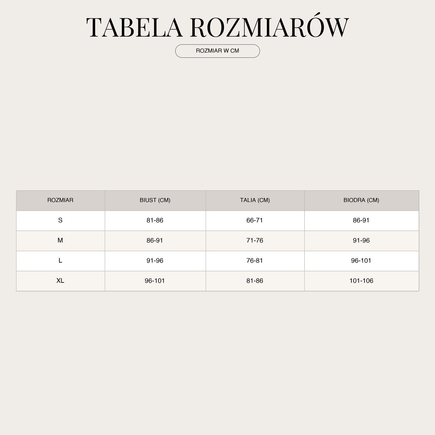 Damski jednoczęściowy strój kąpielowy w paski | Letnia odzież kąpielowa size chart