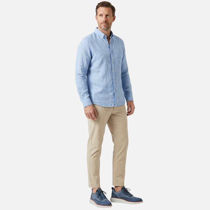 Gewebte Brogue-Sneaker mit dicker Sohle für Herren