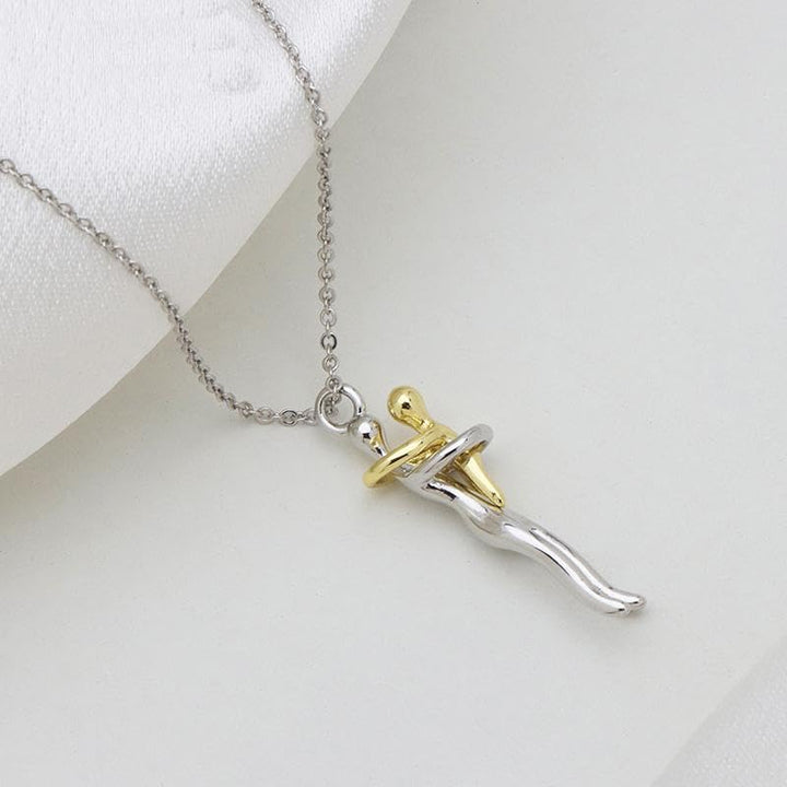 Necklace_for_Women_Two_Tone_Mother_Child_Symbol_of_a_Warm_Embrace_3