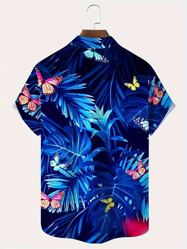 Hawaii-Hemd für Herren | Kurzarm