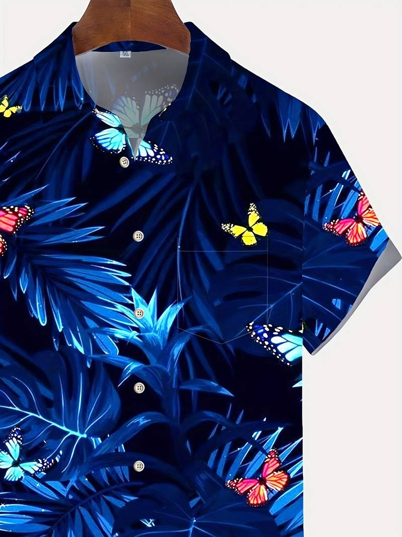 Hawaii-Hemd für Herren | Kurzarm