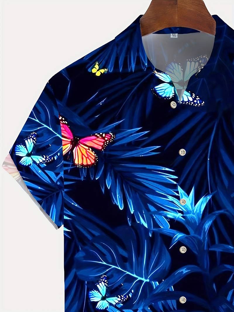 Hawaii-Hemd für Herren | Kurzarm