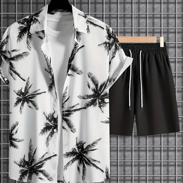Herren Lässig Sommer Set | Zweiteilig