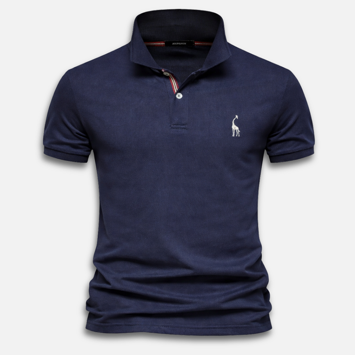 Herren Poloshirt mit klassischer Passform und kurzen Ärmeln