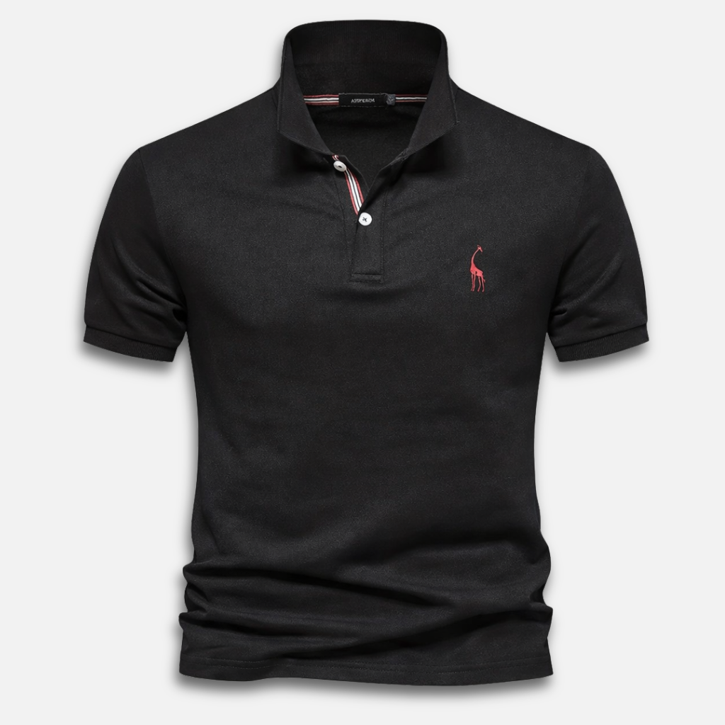 Herren Poloshirt mit klassischer Passform und kurzen Ärmeln